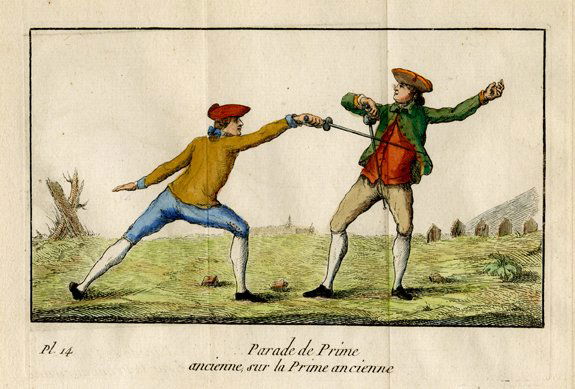 M. Danet: Parade de Prime Ancienne, 1766 (1 of 1)