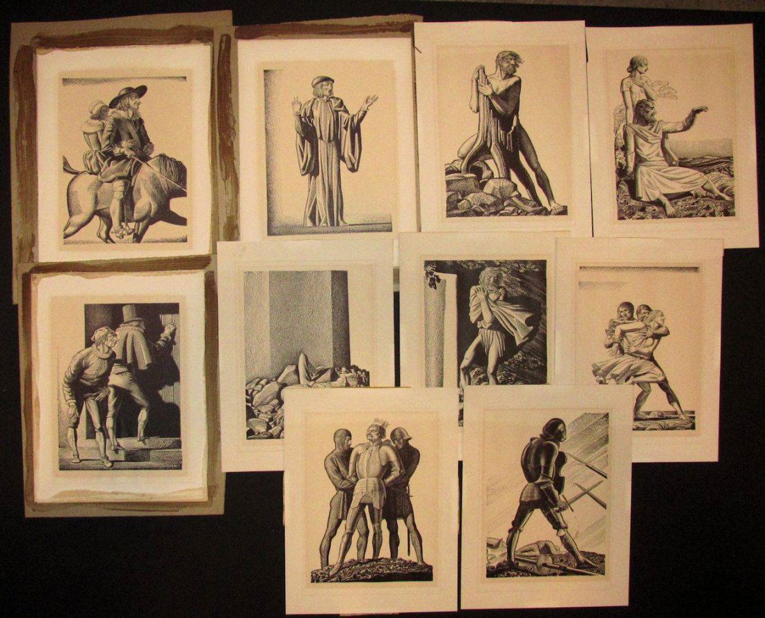 Rockwell Kent: Ten Shakespeare Lithographs (1 of 6)