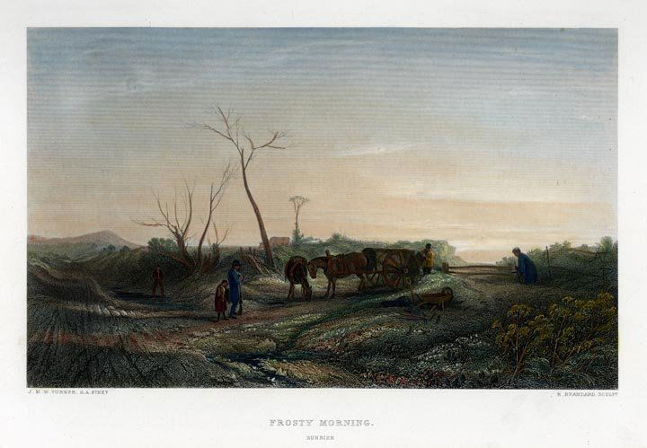 J.M.W. Turner: Frosty Morning, Sunrise, 1859 (1 of 1)