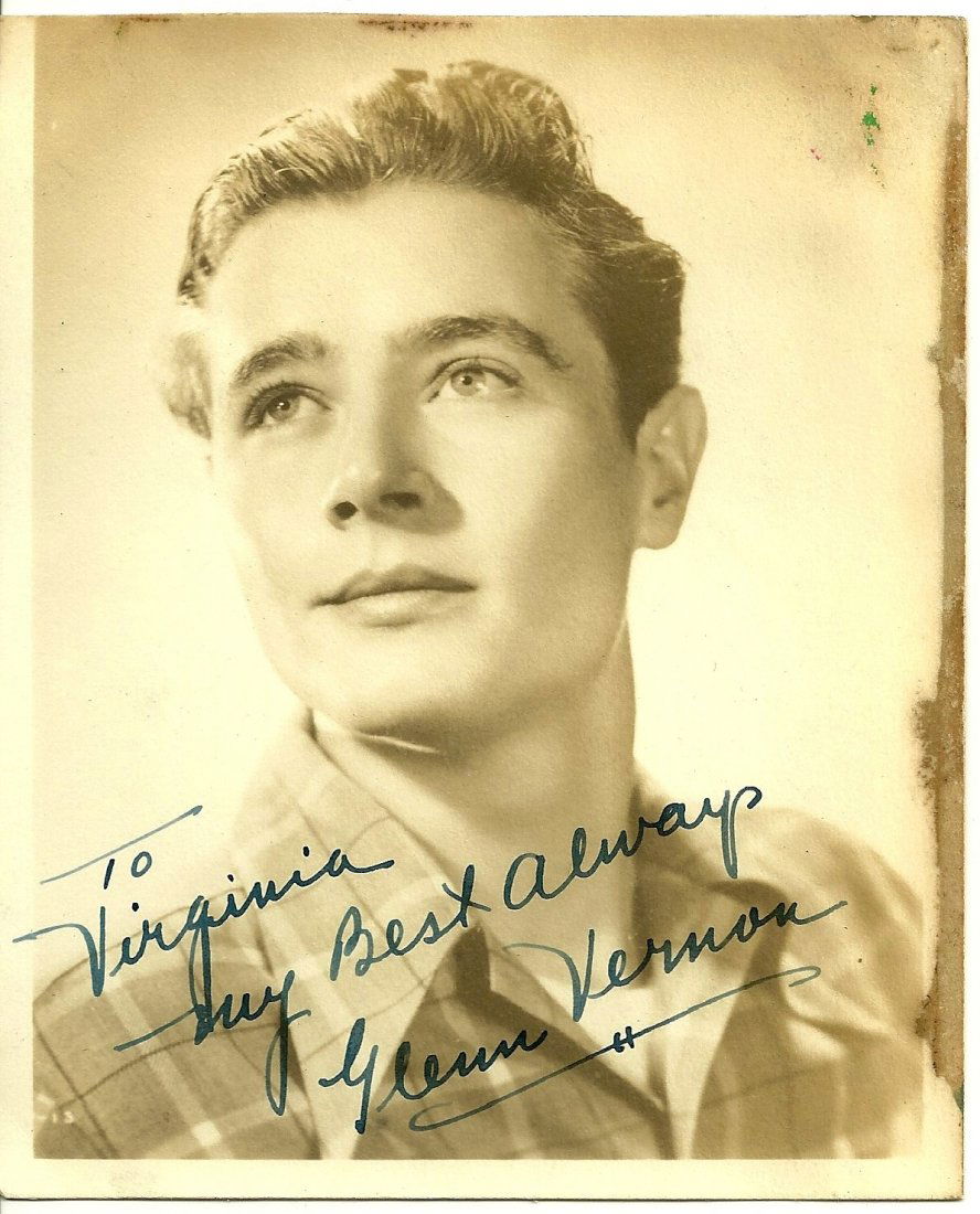 Glenn Vernon Poster Card, Signed (1 of 1)