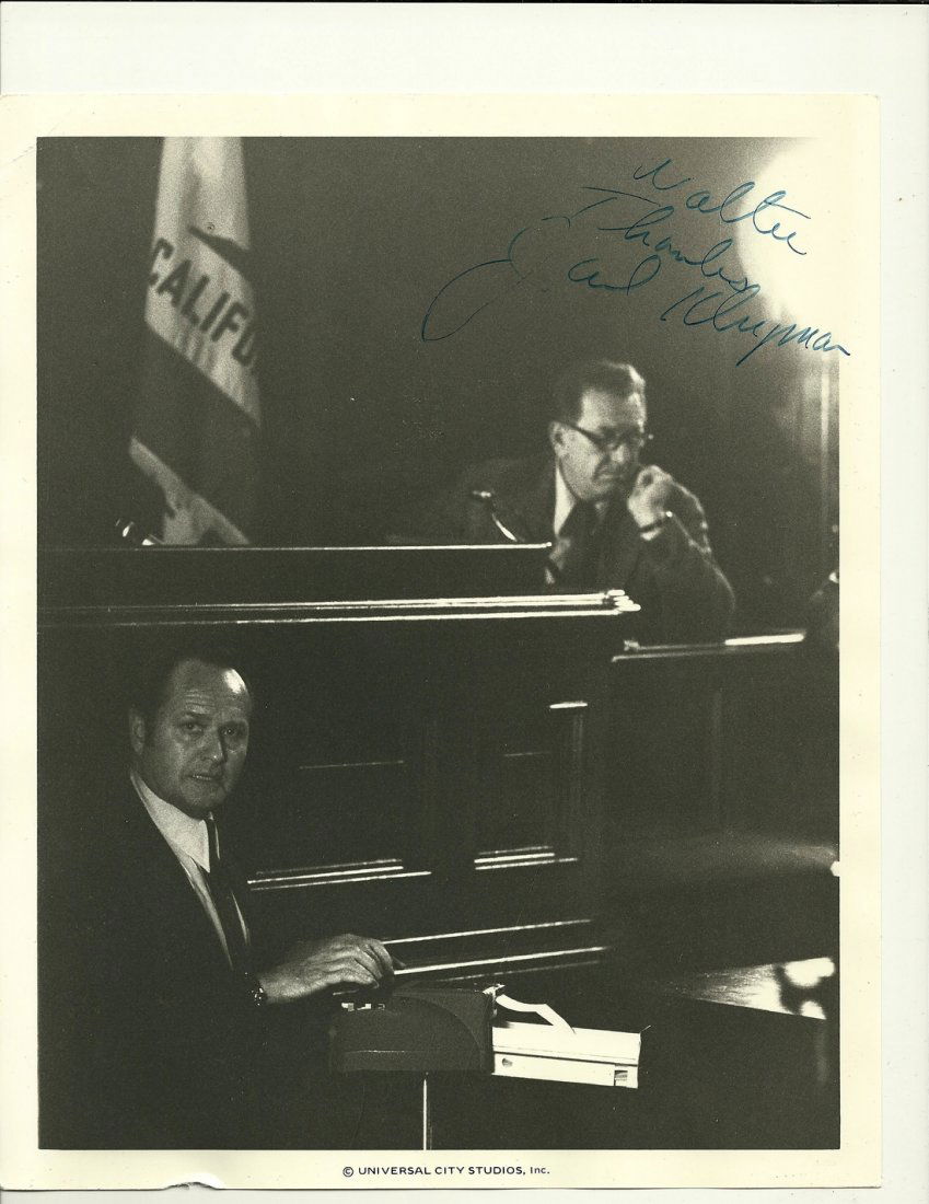 Jack Klugman Poster, Signed (1 of 1)