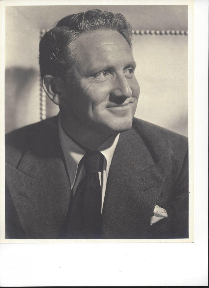 Spencer Tracy Poster, Signed (1 of 1)