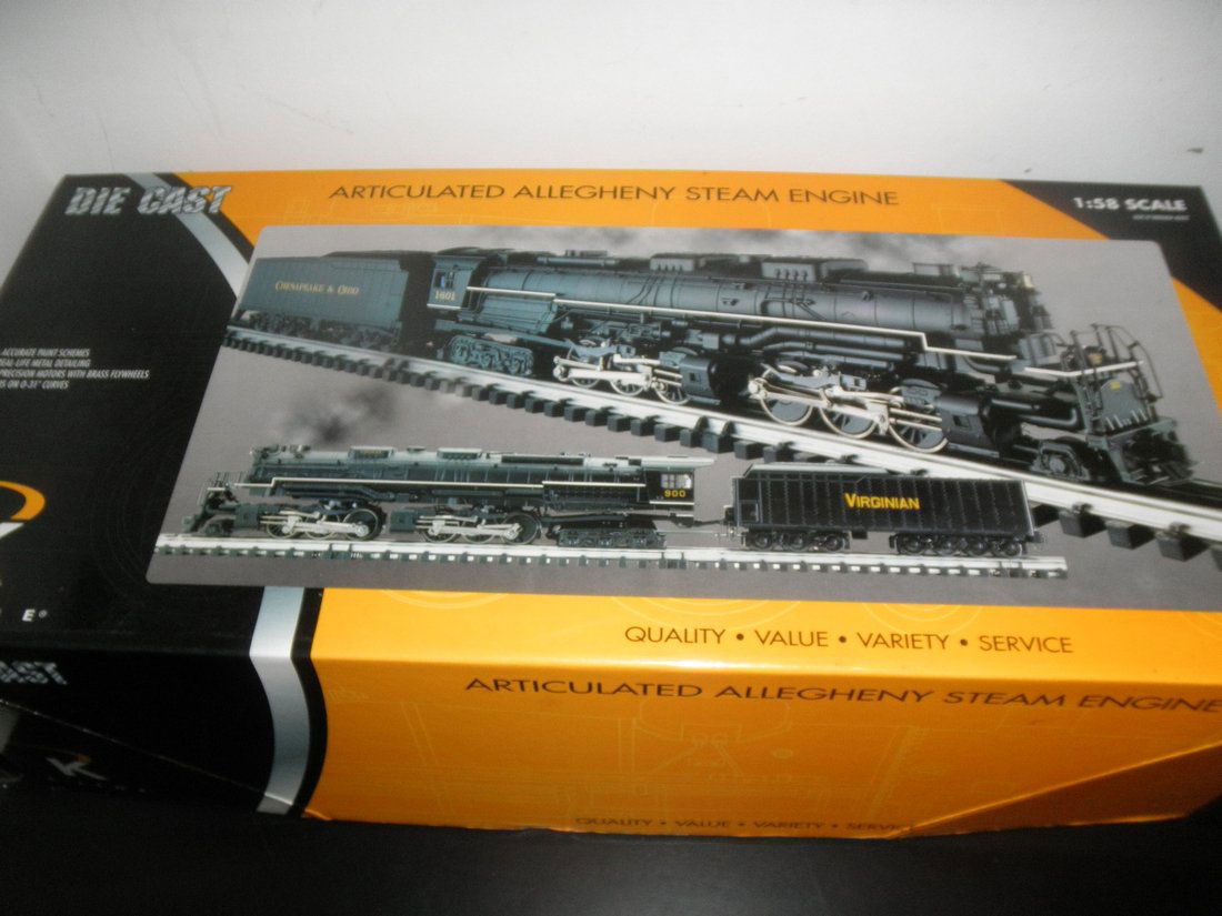 K-Line Chesapeake & Ohio Allegheny Toy Locomotive (1 of 5)
