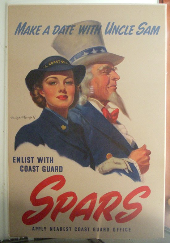 US Coast Guard Women's Reserve Recruiting Poster, 1944 (1 of 4)