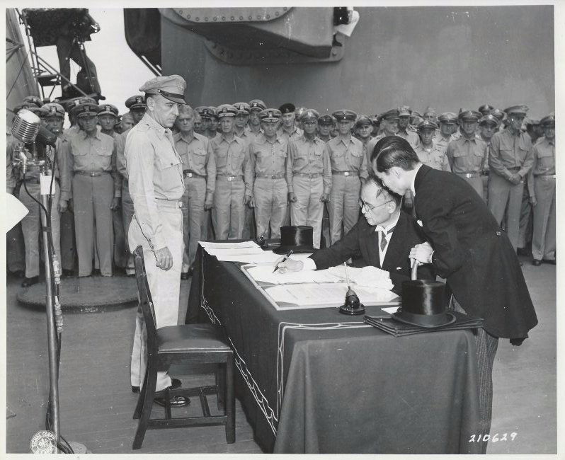 WWII USSC Photo, the USS Missouri (1 of 2)