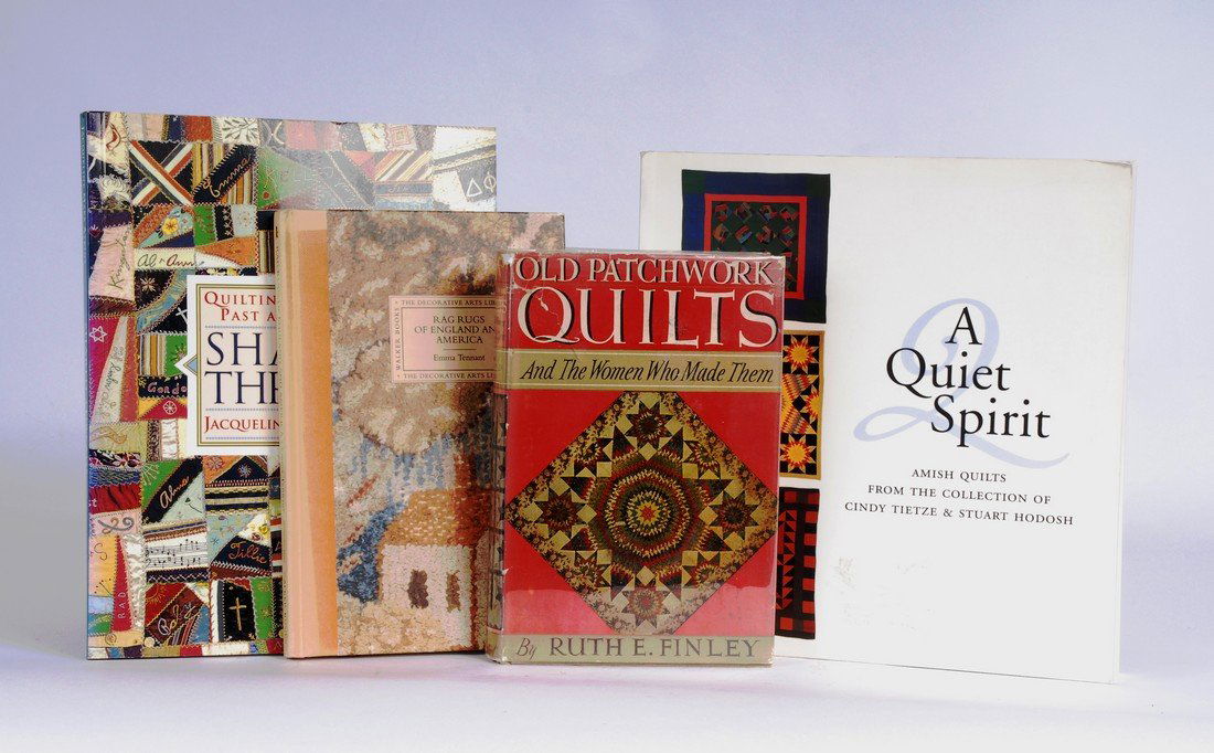 Four Collectors Books on Textiles, Quilts, & Rugs (1 of 2)