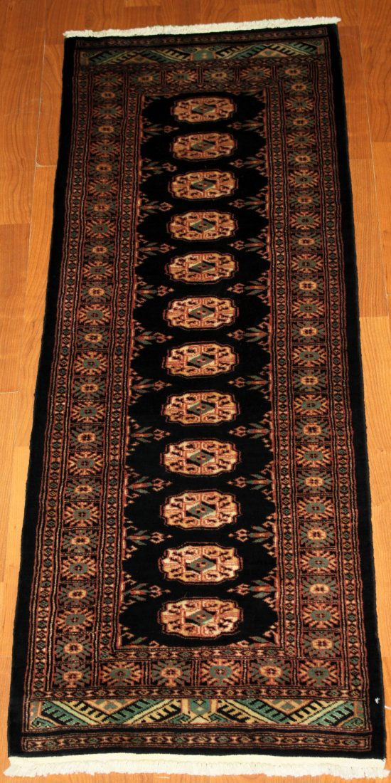 Turkmen Bokhara Runner Rug 2x6 (1 of 4)
