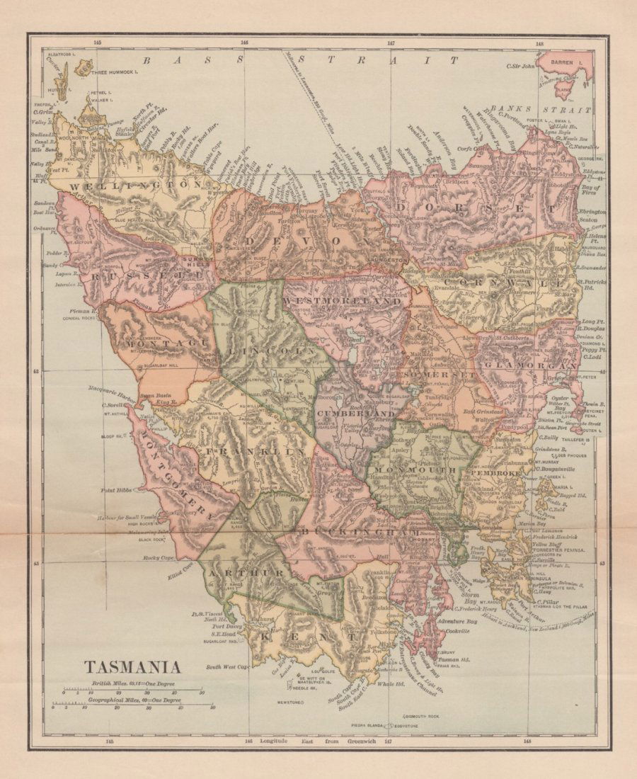 Collier: Tasmania 1886 (1 of 1)