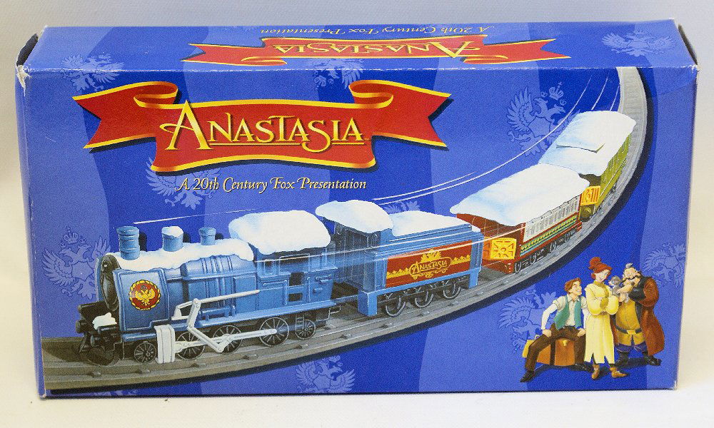 Plastic Battery Operated Christmas Anastasia Train Set (1 of 1)