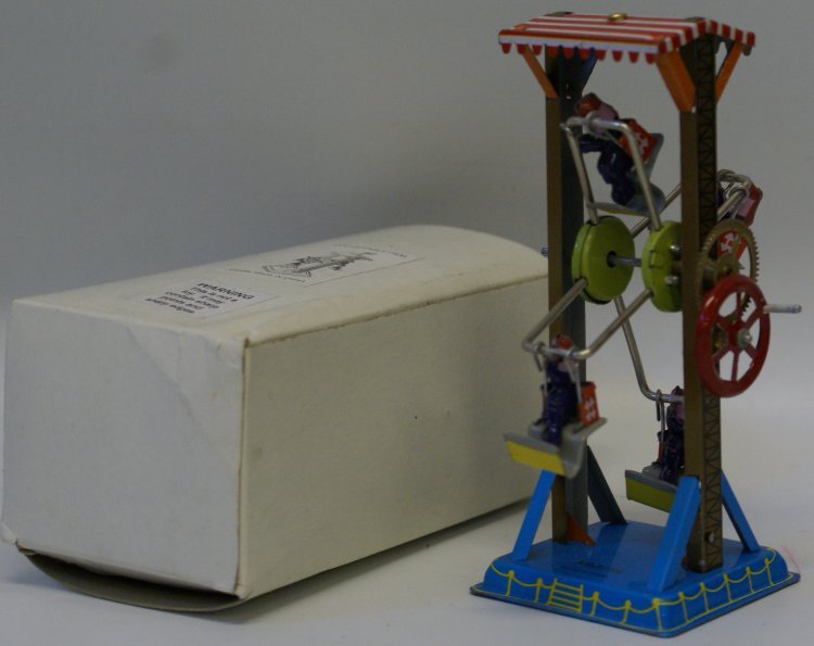 Retro Style Tin Wind-up Crank Ferris Wheel: Toy: Retro Style Tin Wind-up Crank Ferris Wheel Material: Tin Number: #MM086 Please note that this lot has a reserve. When you leave a bid in advance of the auction, submit your maximum. Jasper52 will