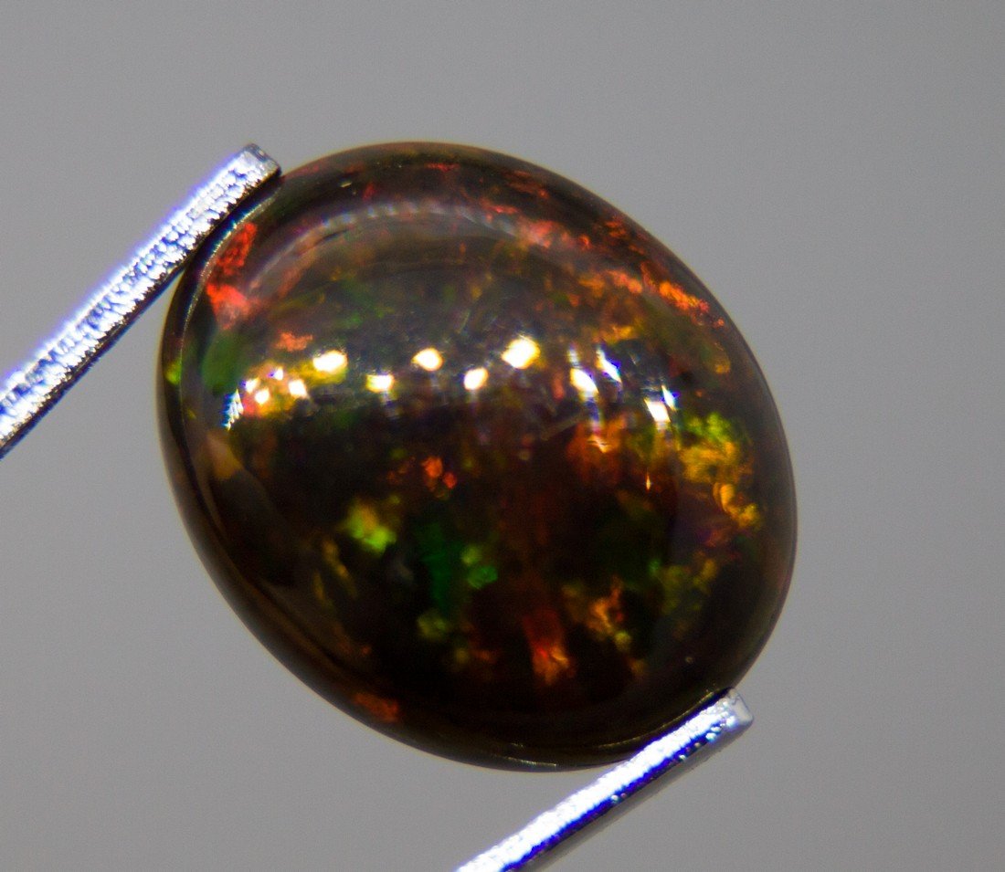 Natural Black Loose Opal, 3.98ct (1 of 8)