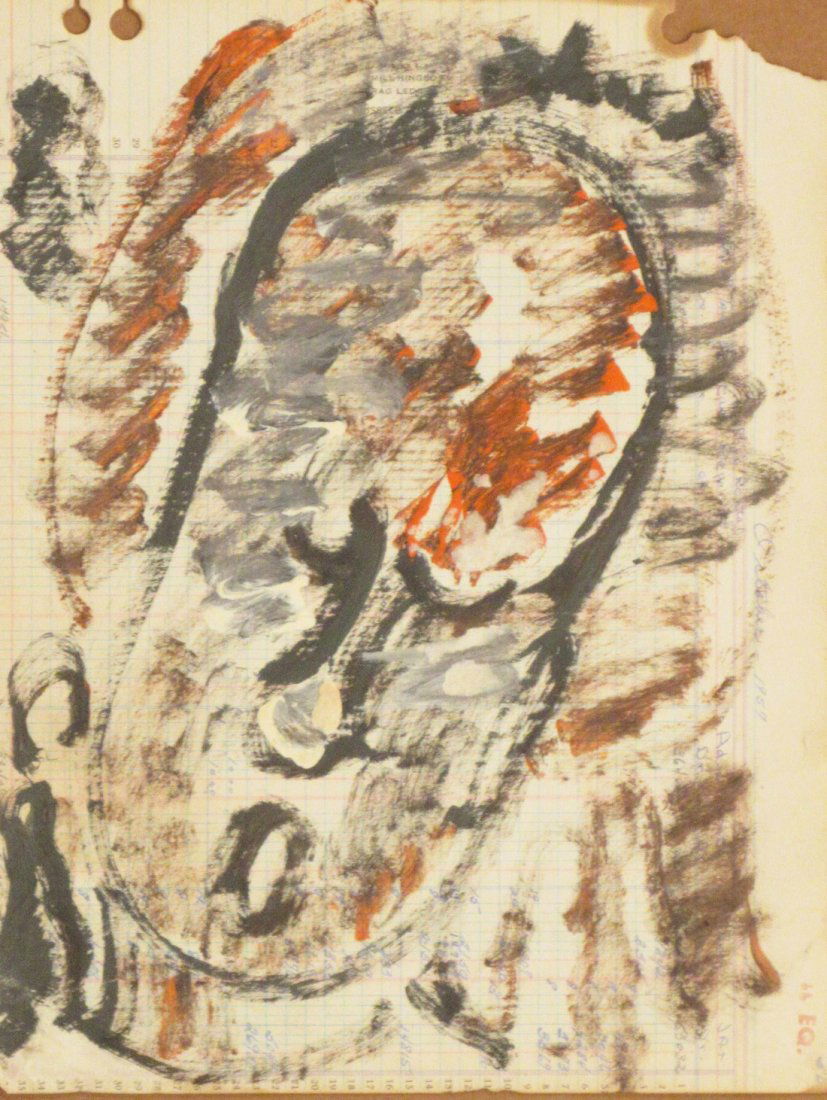 Purvis Young Work on Graph Paper (1 of 1)