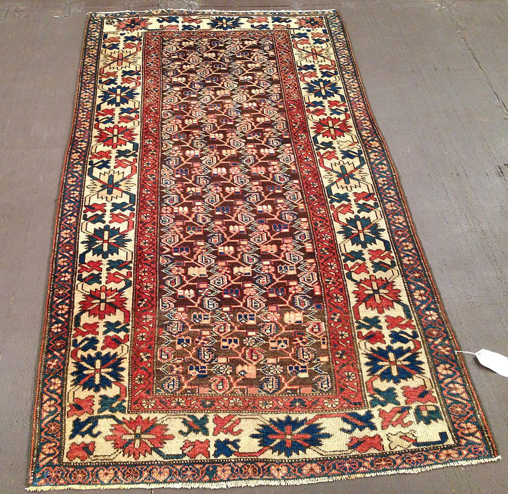 Antique Persian Malayer Rug 4x7 (1 of 2)