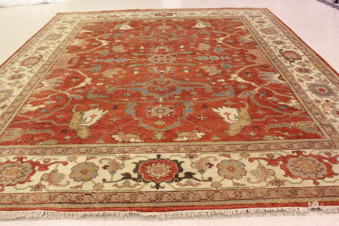 Oversize Wool Allover Design Serapi Area Rug 12x15 (1 of 10)