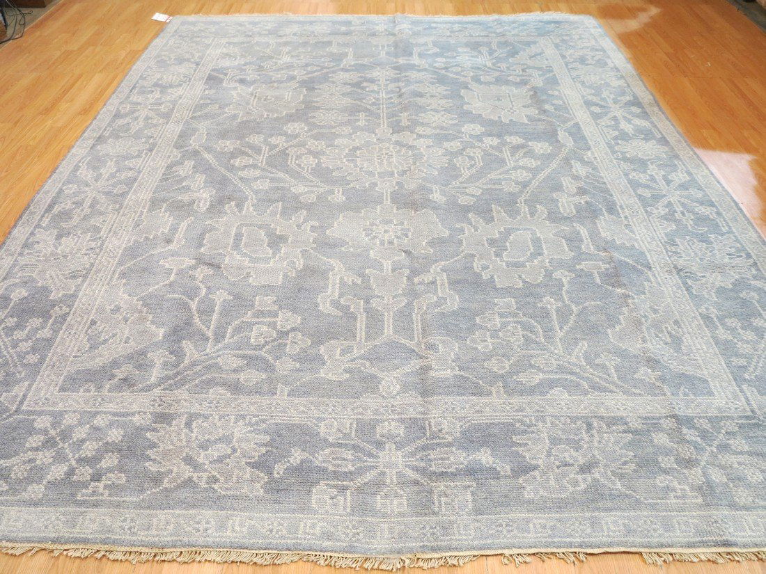 Handmade Allover Design Oushak Area Rug 9x12 (1 of 8)