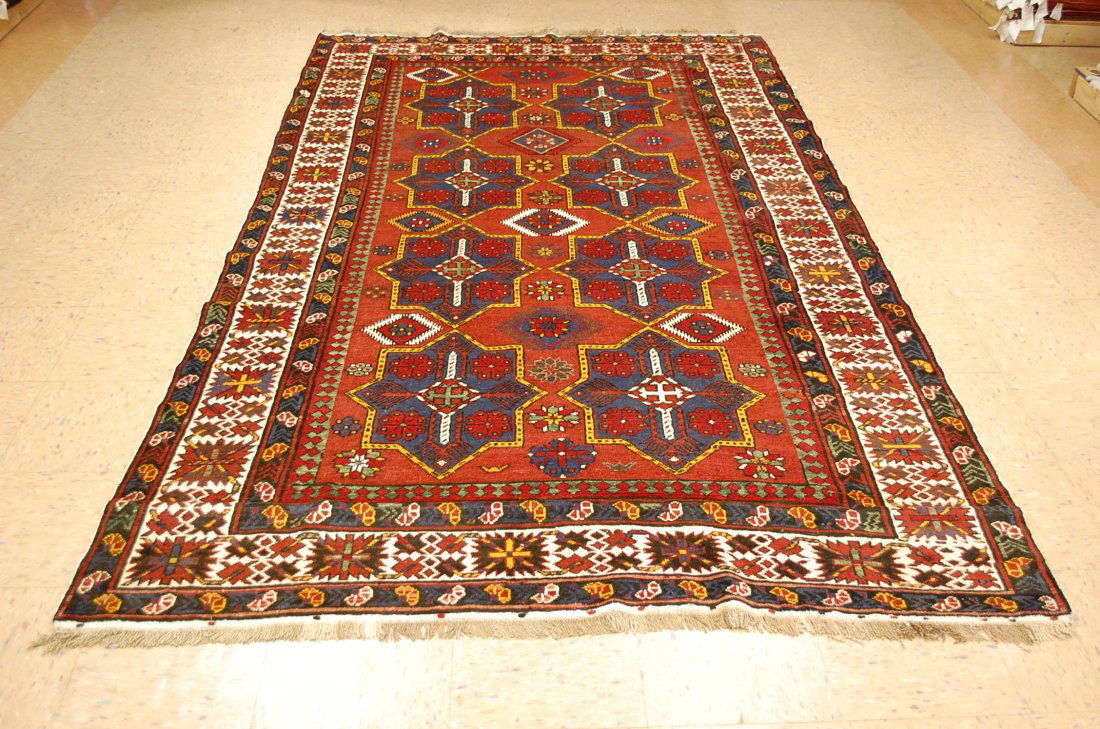 Antique Caucasian Shirvan Rug 6x10 (1 of 10)