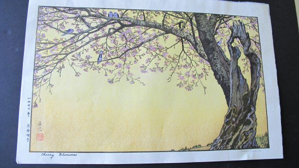 Toshi Yoshida: Cherry Blossoms (1 of 4)