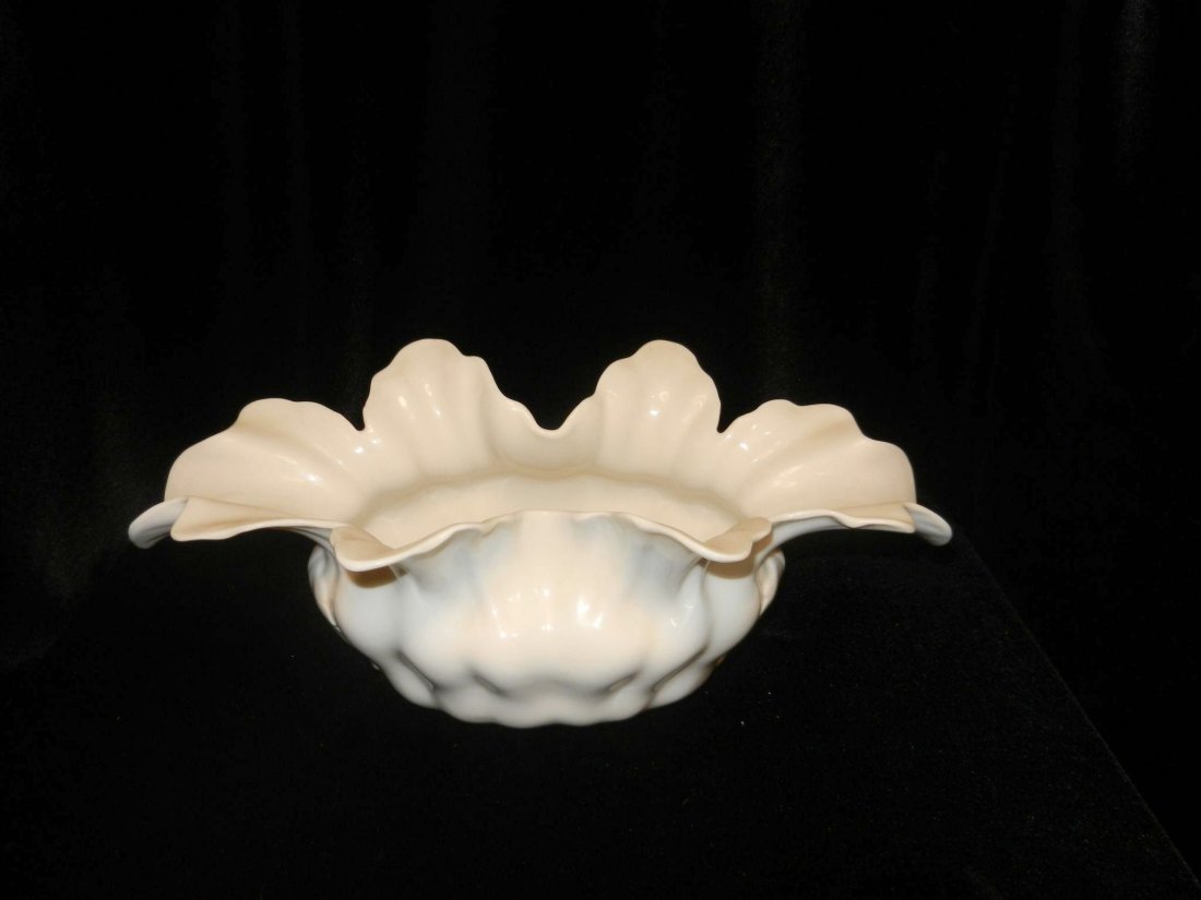 Lenox China Ivory Console Floral Arrangement Bowl (1 of 4)