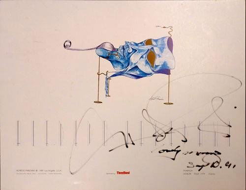 Alfredo Faredani Color Lithograph (1 of 2)