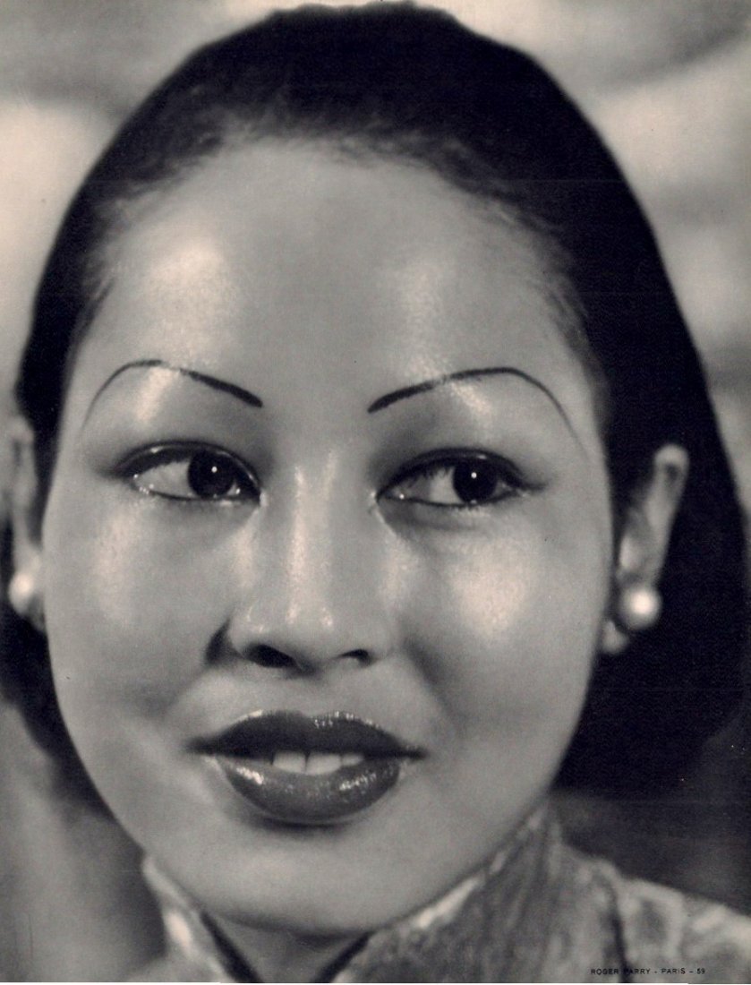 Roger Parry: Jeune Chinoise: Print Title: Jeune Chinoise Artist: Roger Parry Printing Date: 1940 Medium: Sheet-fed Gravure Printer: Neogravure Company, France Image Size: 9 x 11 inches Roger Pary was not only a photographer and d