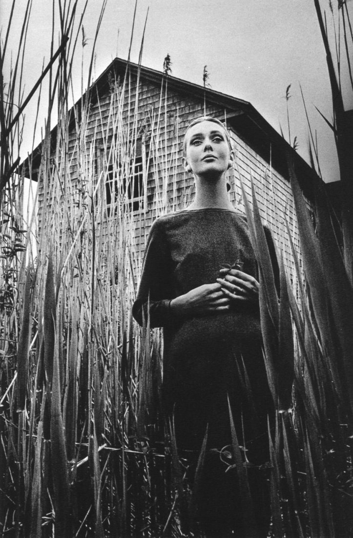 Jeanloup Sieff: Ina in Easthampton, NY, 1963: Print Title: Ina in Easthampton, NY, 1963 Artist: Jeanloup Sieff Printing Date: 1982 Medium: Sheet-fed Gravure Printer: Contrejour, France Image Size: 6.5 x 6.5 inches Jeanloup Sieff (1933-2000) was a