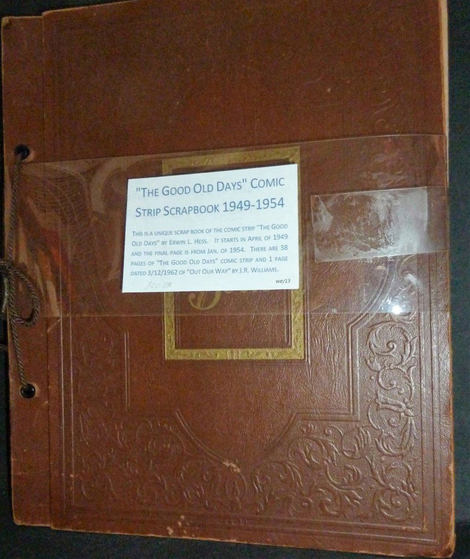 "The Good Old Days" Comic Strip Scrapbook 1949-1954 (1 of 8)