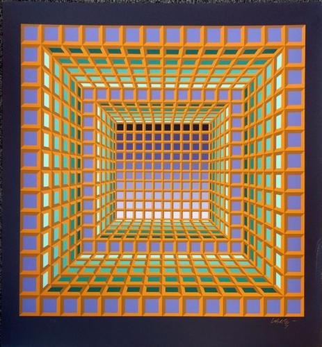 Victor Vasarely L.E. Serigraph (1 of 4)