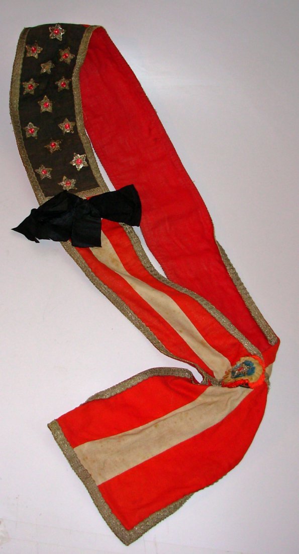 Early 20th C 13 Star Patriotic Sash (1 of 5)