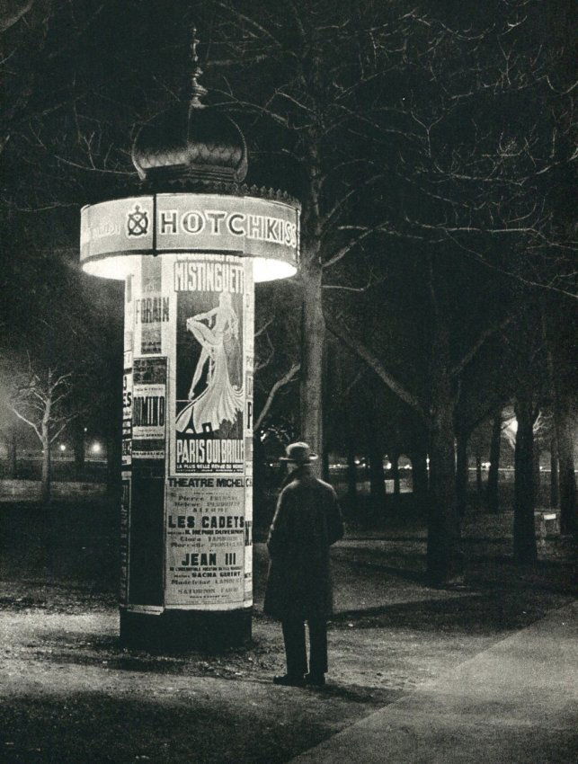 Brassai: Paris, Morris Pillar (1 of 1)