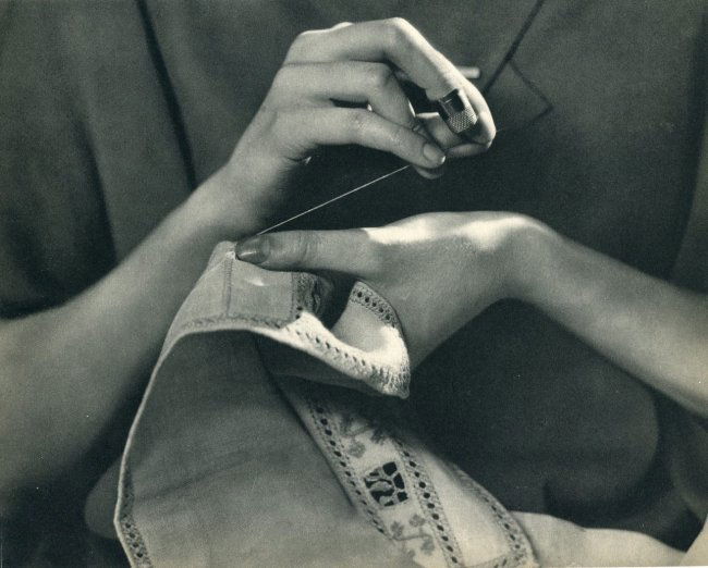 Edward Steichen: Sewing (1 of 1)