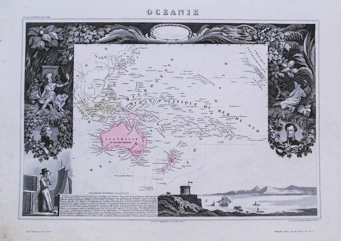 V. Levasseur: Oceanie, 1850 (1 of 1)