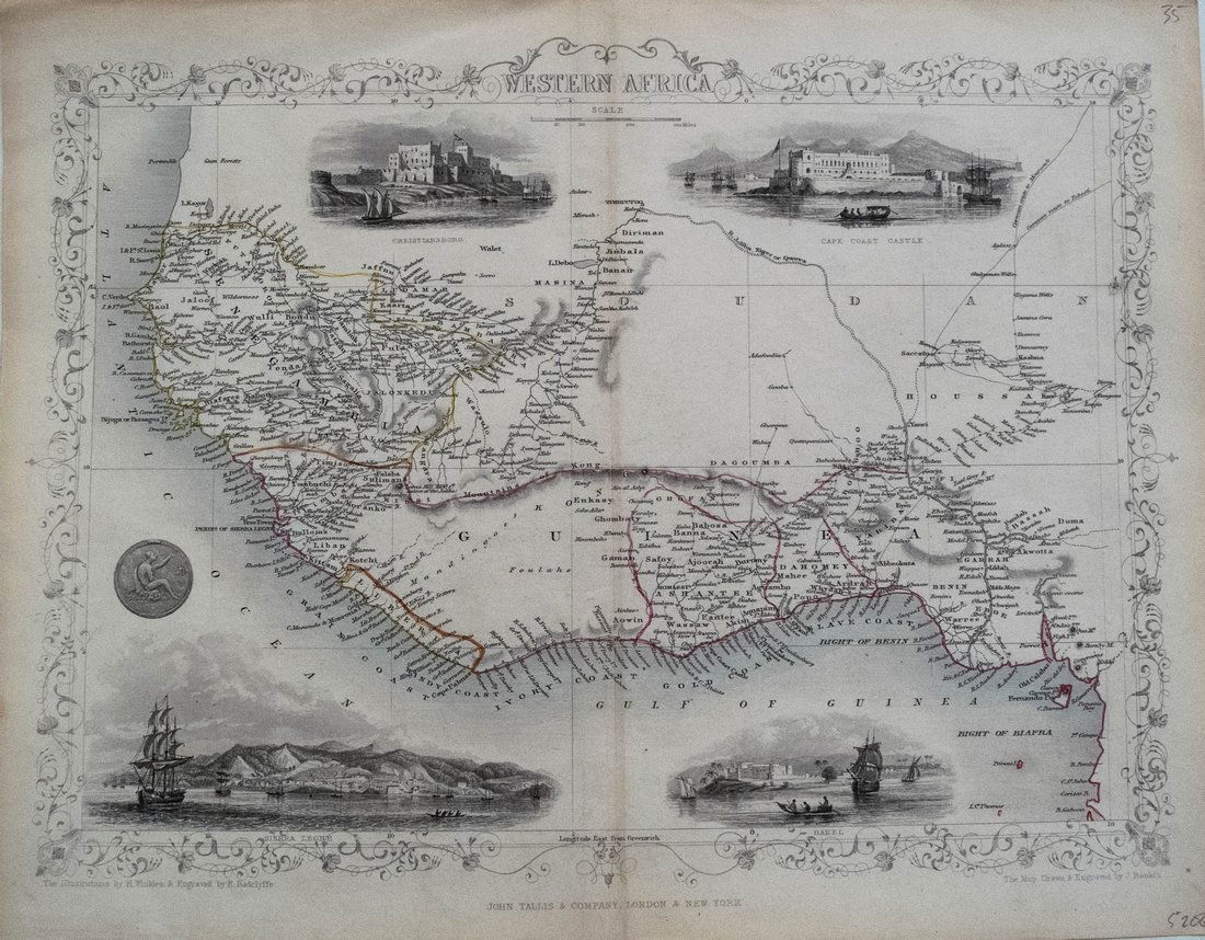 J. Tallis: Western Africa, 1852 (1 of 1)