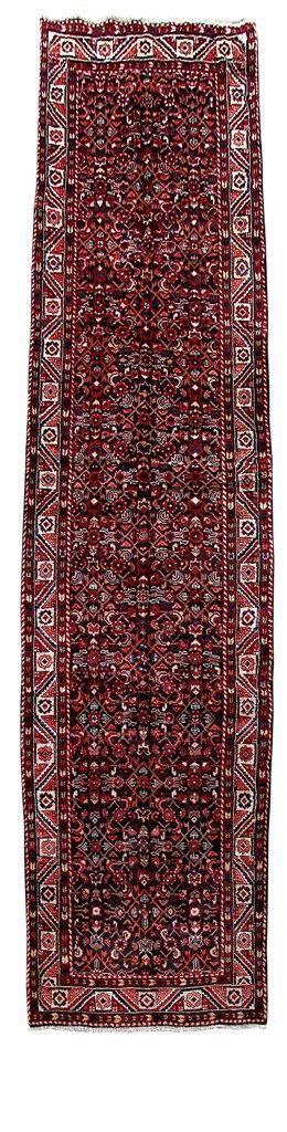 Handmade Hamadan Persian Runner 4x14 (1 of 6)