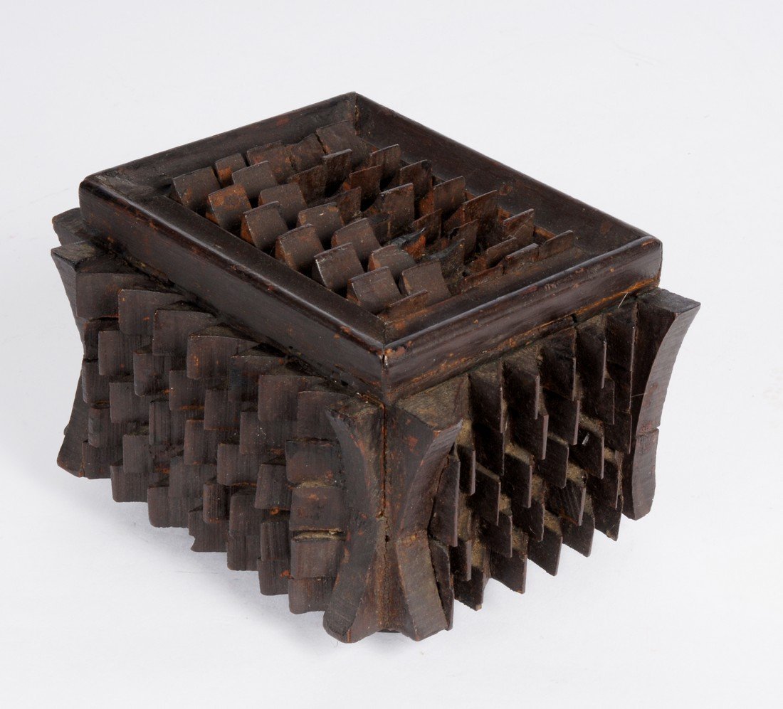 Tramp Art Box, 1910 (1 of 3)