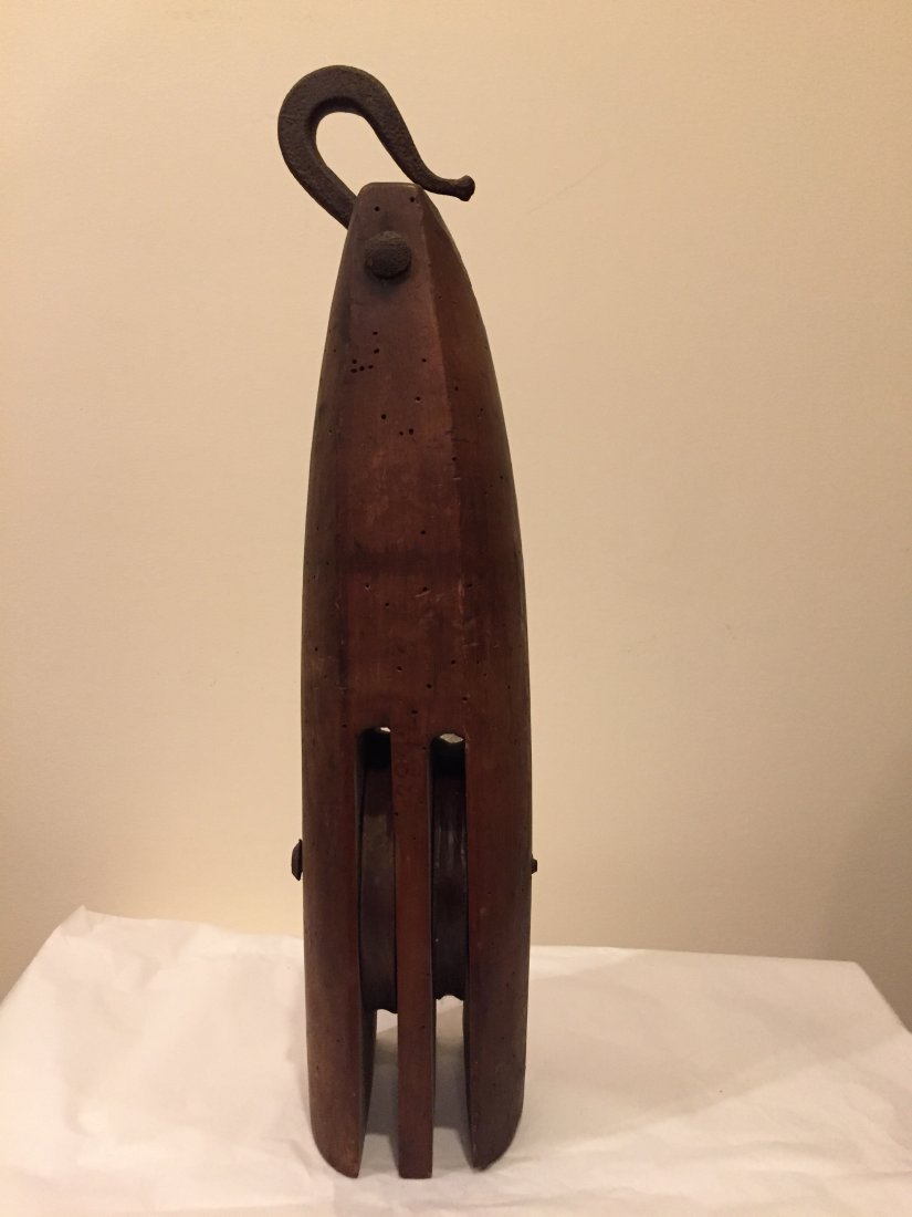 2 Wheel Barn Pulley, 1870 (1 of 1)