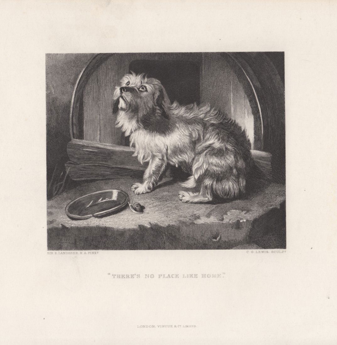 Edwin Landseer: There's No Place Like Home, 1875 (1 of 1)