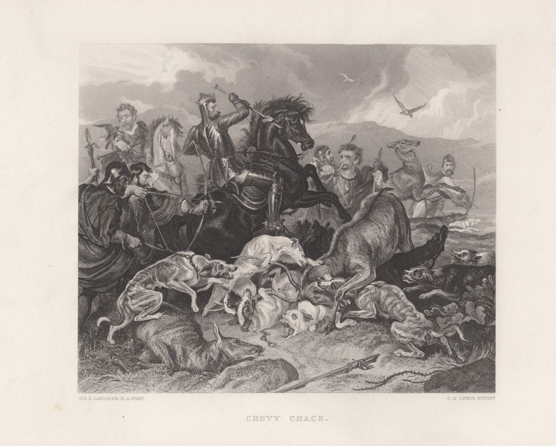Edwin Landseer: Chevy Chace, 1875 (1 of 1)
