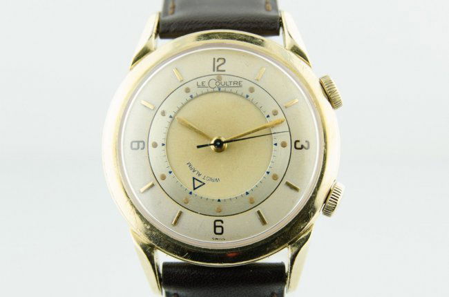 LeCoultre Gold Memovox Alarm Watch, 1960 (1 of 5)