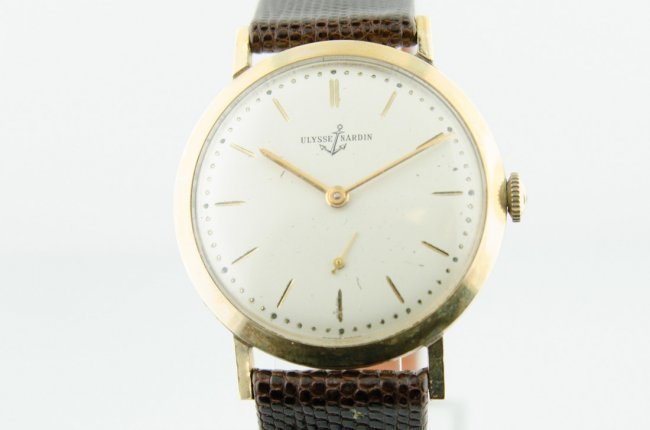 Ulysse Nardin 14K Solid Gold Watch (1 of 5)