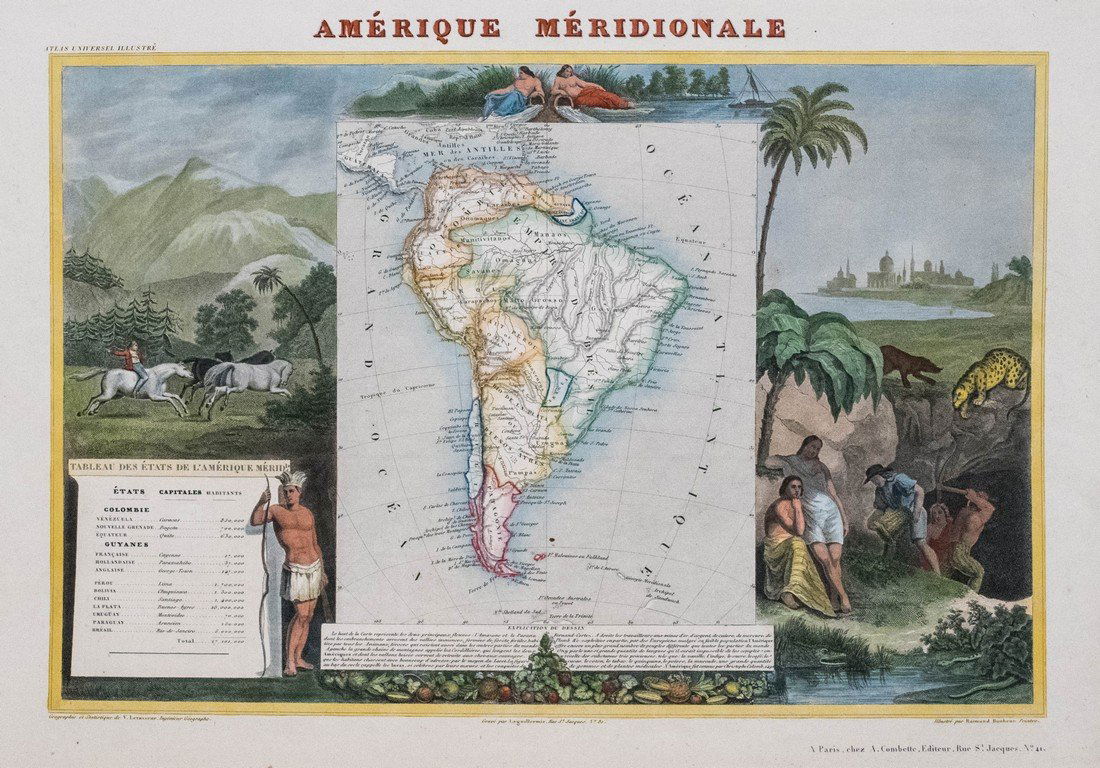 V. Levasseur: Amerique Meridionale, 1840 (1 of 1)