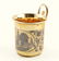 A Russian gilded silver & niello mini cup, Moscow, 1840