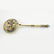 Russian gilded silver & cloisonne enamel serving spoon - 2