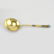 Russian gilded silver & cloisonne enamel serving spoon - 3