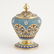 A Russian gilded silver & cloisonne enamel covered pot - 2