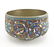 A Russian gilded silver and cloisonne enamel sugar bowl - 2