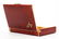 Russian gold-mounted silver & guilloche cigarette case - 5