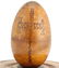 A Russian kustar art carved wood Easter egg & stand - 4