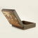 A Russian kustar or folk art jewelry box - 5