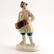 Soviet biscuit porcelain figure, accordion player, 1930