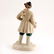 Soviet biscuit porcelain figure, accordion player, 1930 - 3